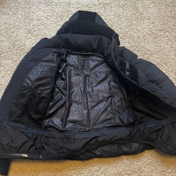 Goldbergh Ski Jacket Black Geometric Moraine Waterproof Down US 6 - Picture 6 of 7